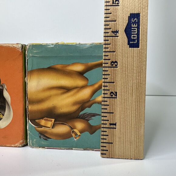 Vtg 1962 Lakeside Toys Large Barnyard Animal Puzzle Blocks Lil BooBoos Mix Match - Picture 6 of 13